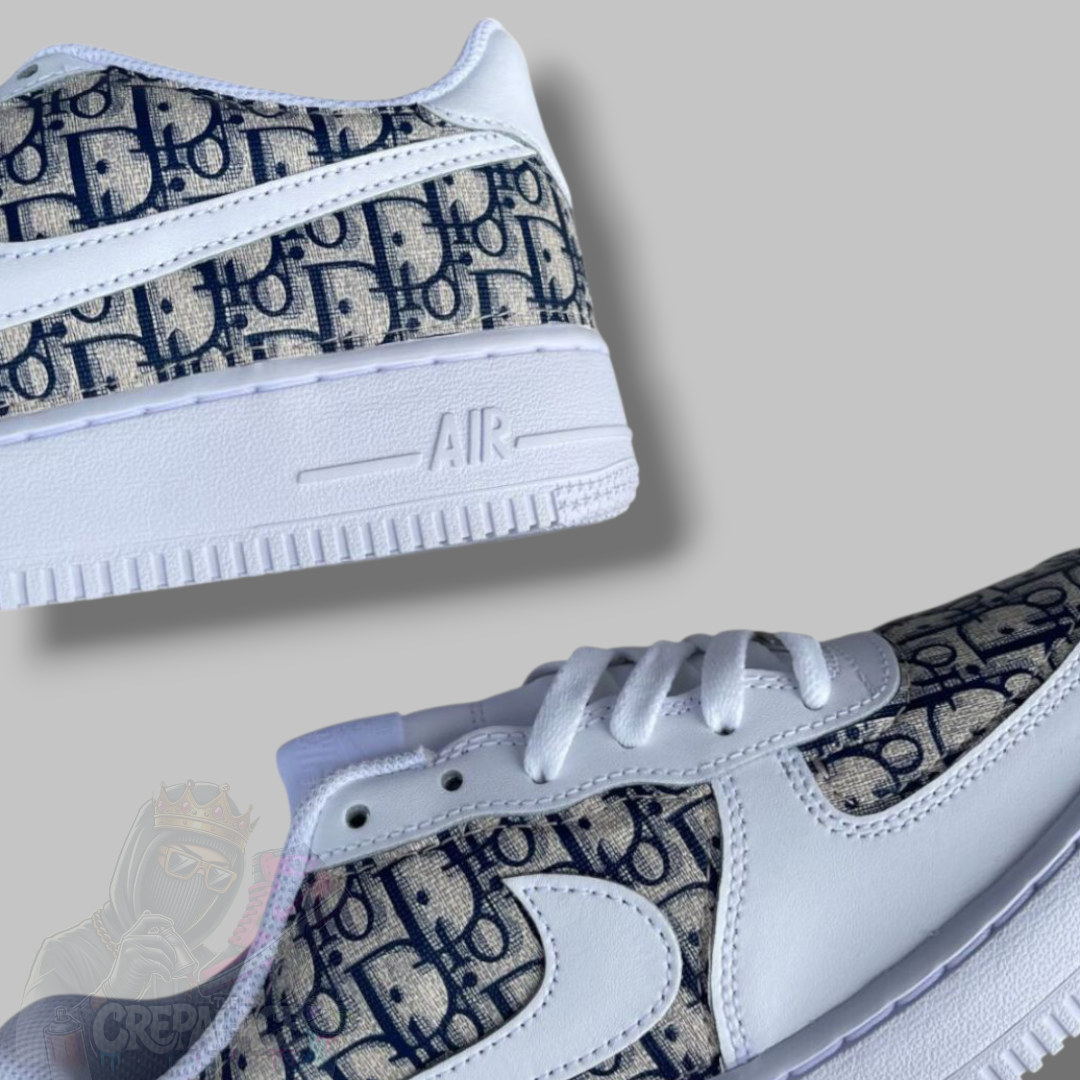 Custom Air Force 1 'CD Half Classic'
