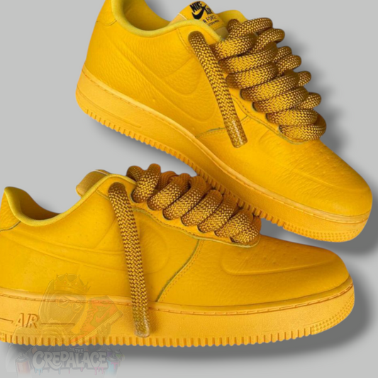 Custom Air Force 1 'Full Yellow Rope Laces'