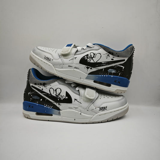 Custom Jordan Legacy 312 Low 'Trick or Treat'