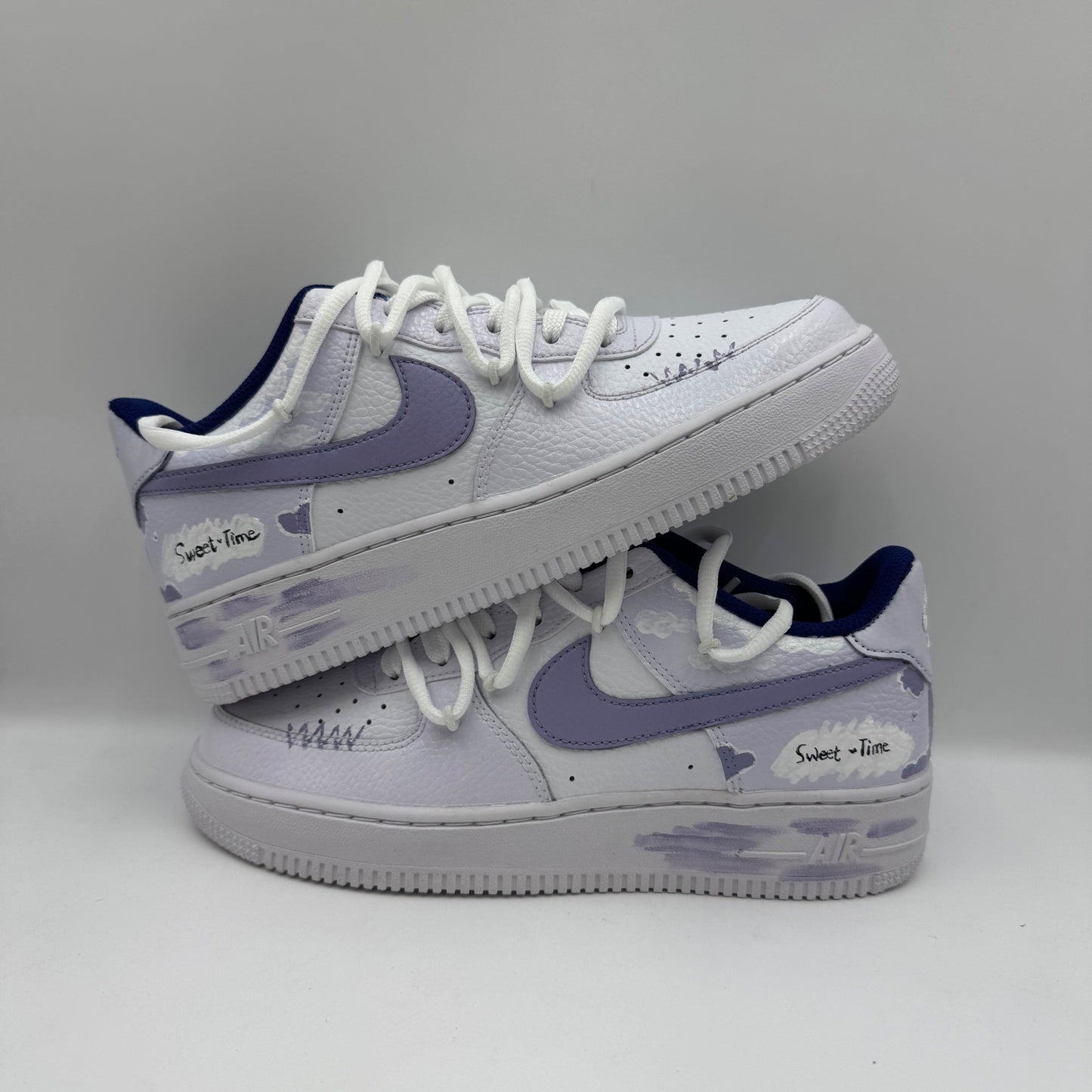 Custom Air Force 1 'Blueberry Moment'