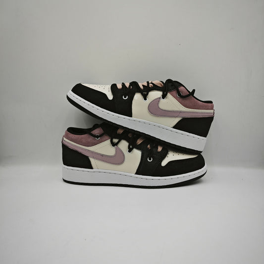 Custom Jordan 1 Low 'Black Pink Strawberry'
