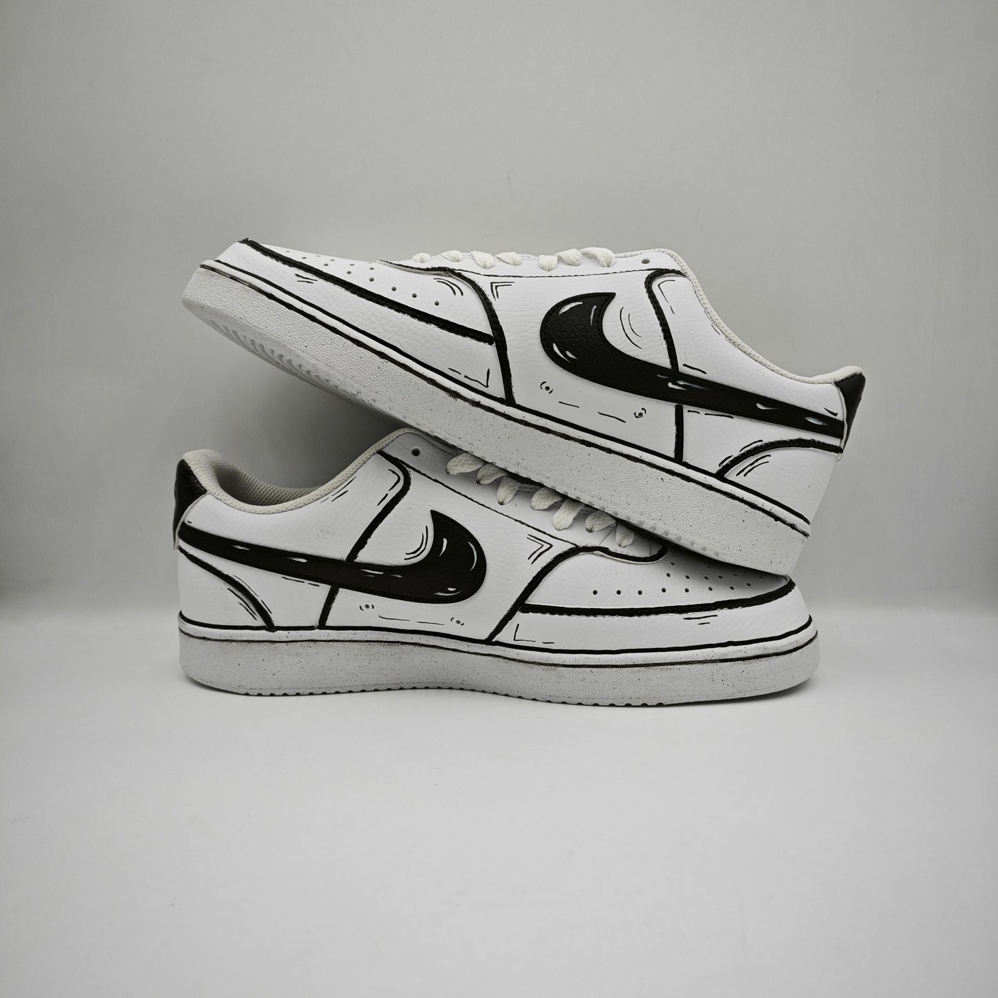 Custom Court Vision Low 'Black Hole'