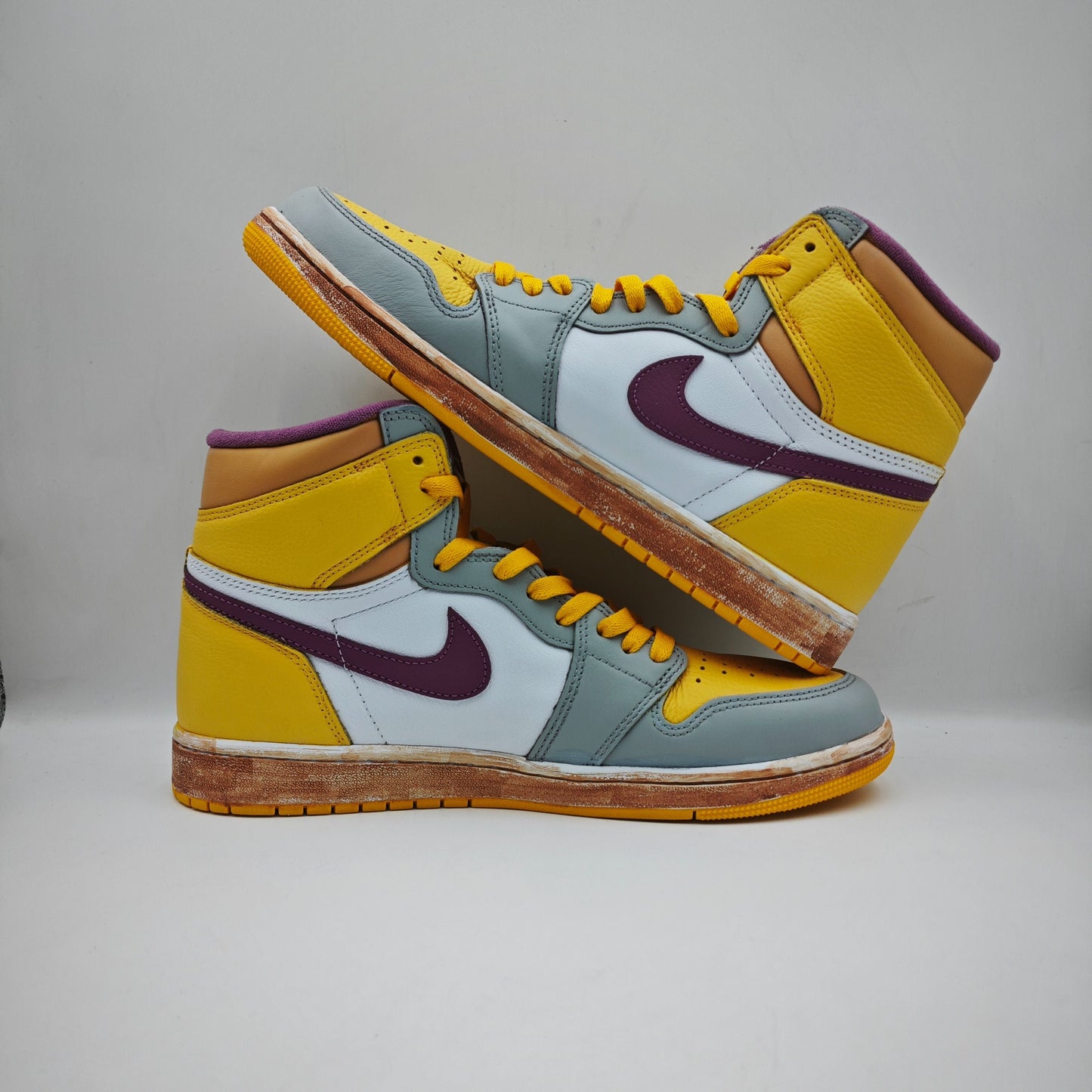 Custom Jordan 1 High 'Athens Academy'
