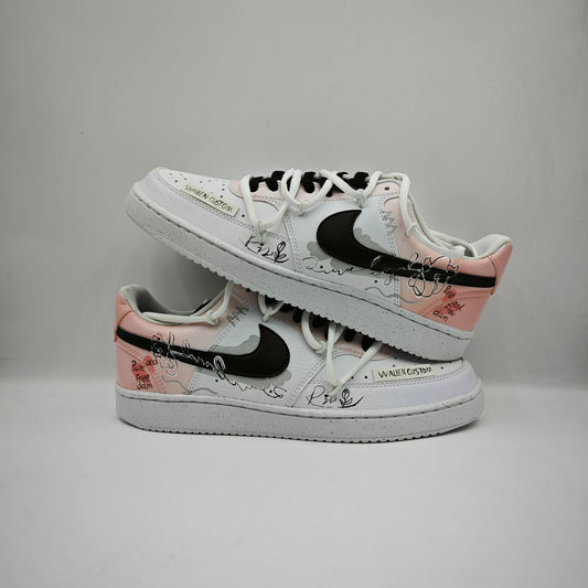 Custom Court Vision Low 'Diana Rose'