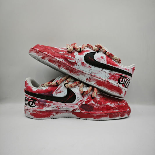 Custom Court Vision Low 'Crime Scene'