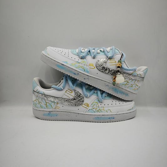 Custom Court Vision Low 'Mist and Rain'