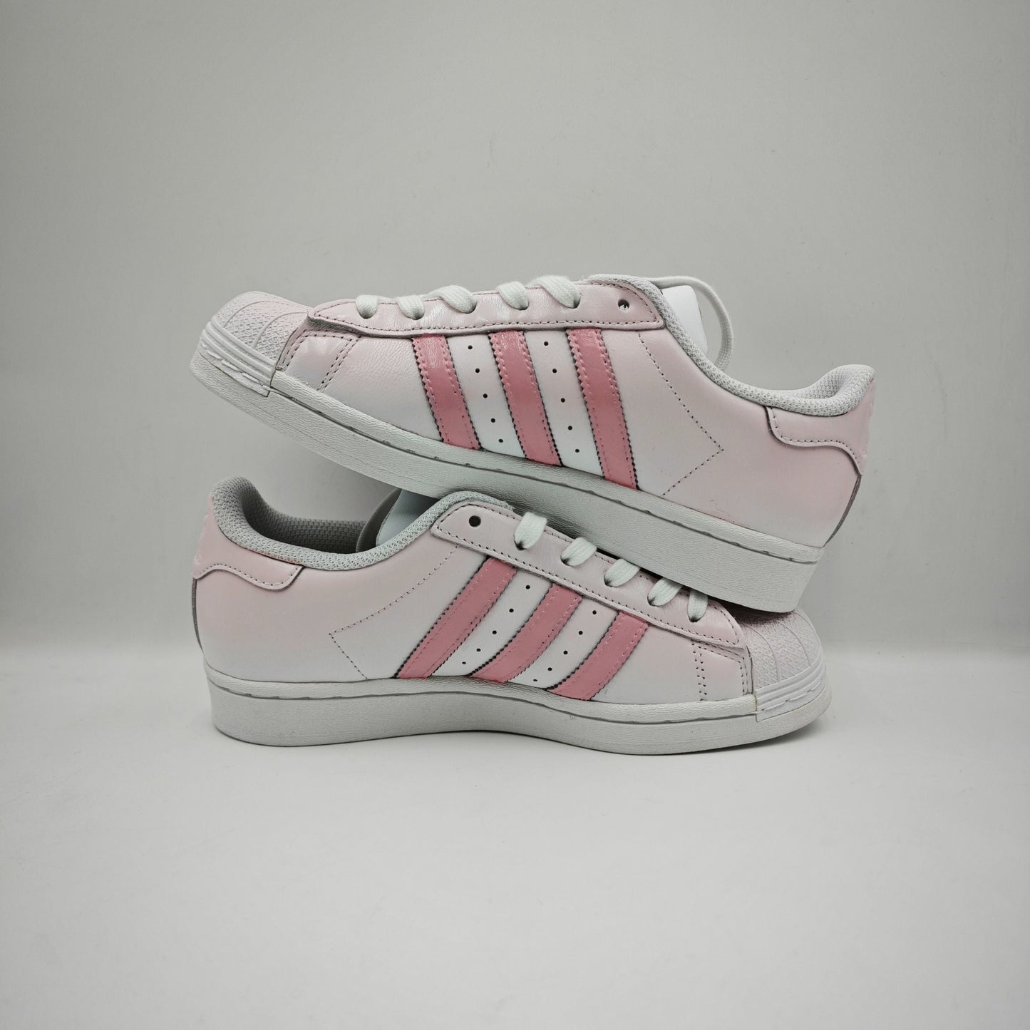 Custom Adidas Superstar 'Pink Paws'