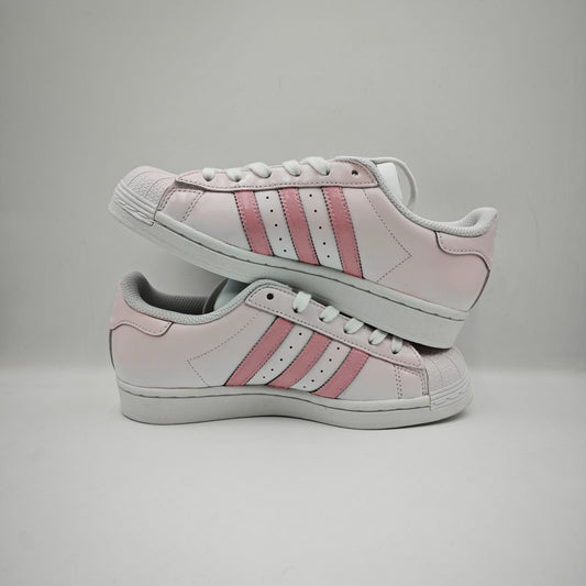 Custom Adidas Superstar 'Pink Paws'
