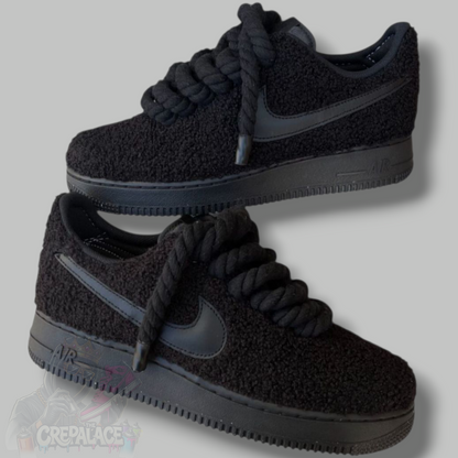 Custom Air Force 1 'Fluffy Rope Laces'