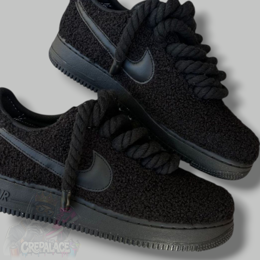 Custom Air Force 1 'Fluffy Rope Laces'