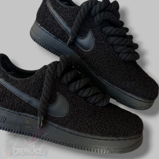 Custom Air Force 1 'Fluffy Rope Laces'