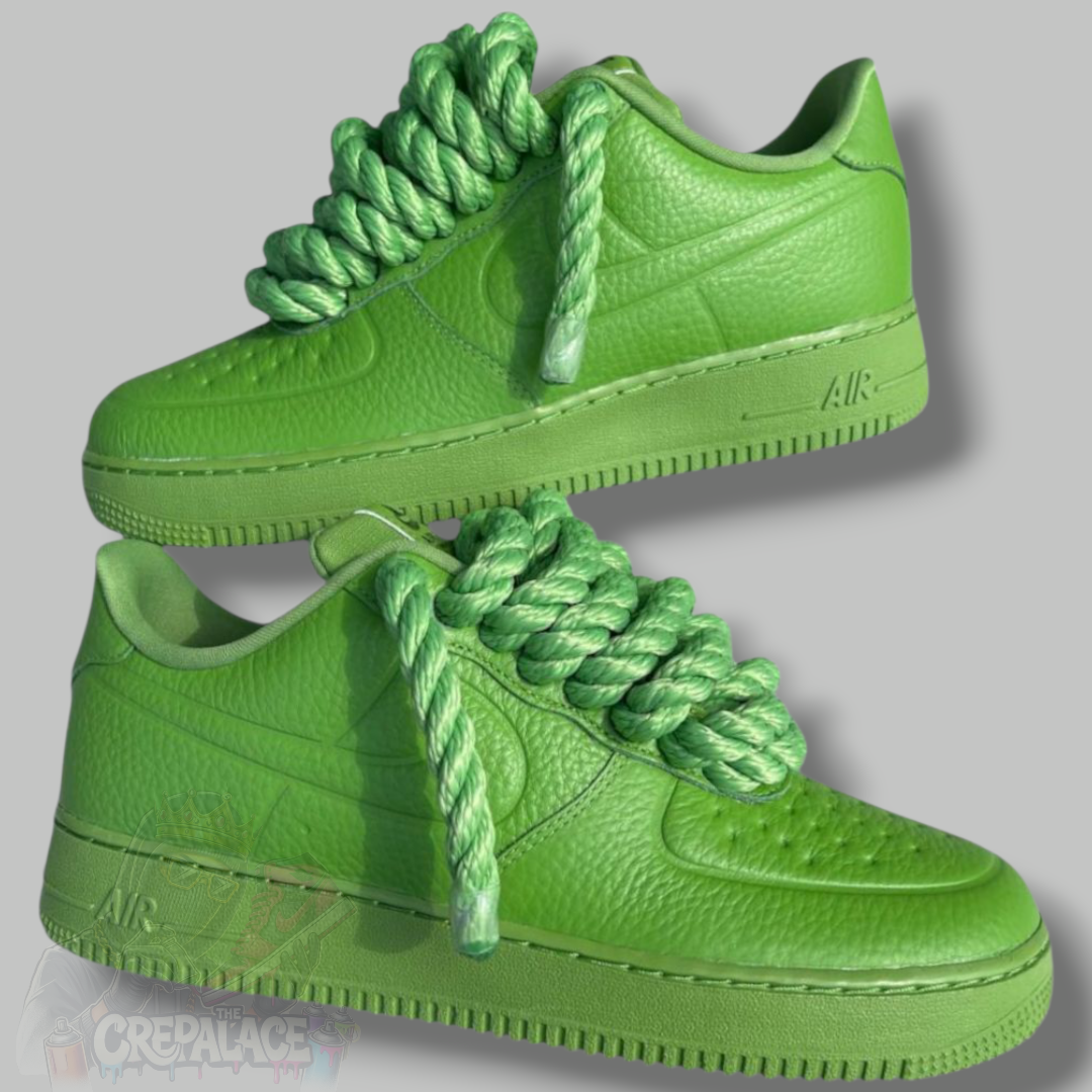Custom Air Force 1 'Hulk Rope Laces'