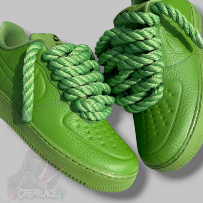Custom Air Force 1 'Hulk Rope Laces'