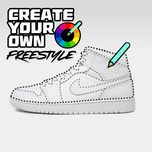 Jordan 1 Mid (Create Your Own) - Freestyle