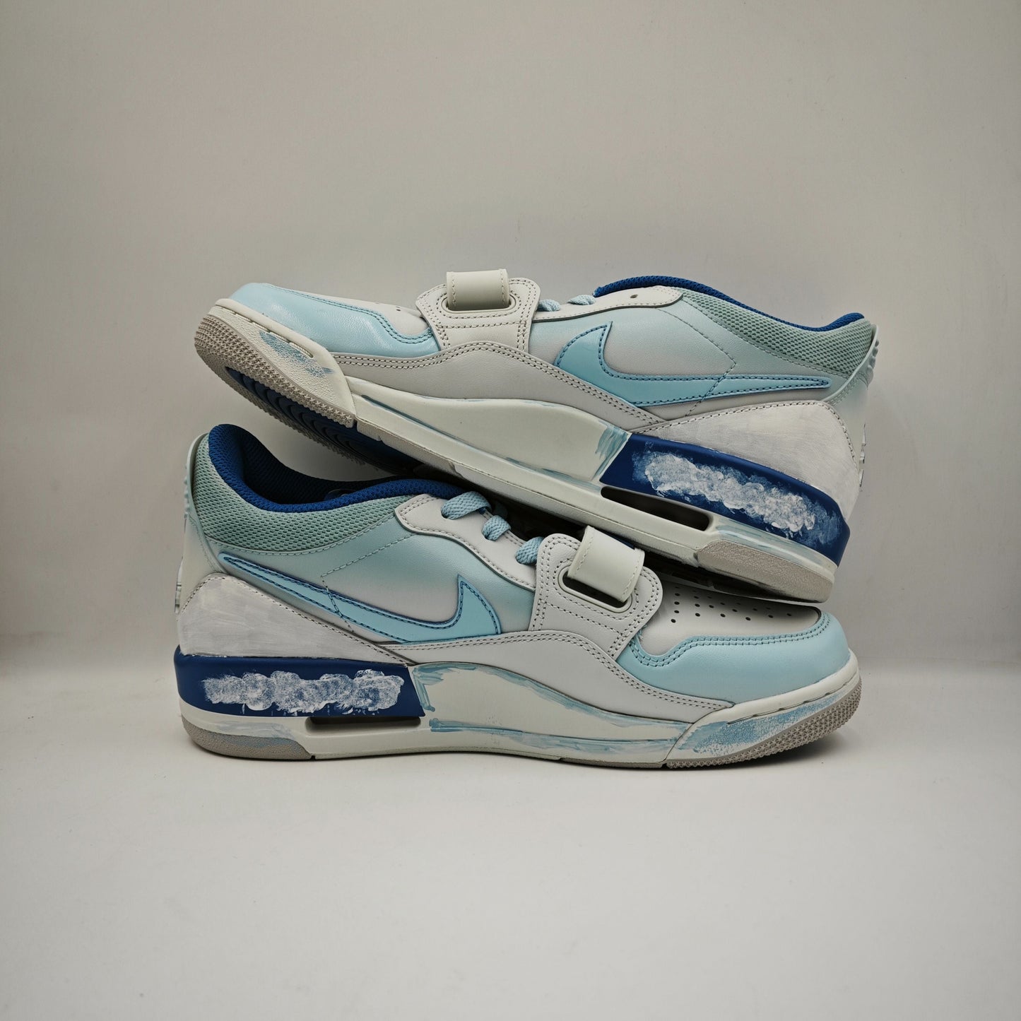 Custom Jordan Legacy 312 Low 'Blue Sky'