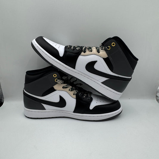 Custom Jordan 1 Mid 'Spirit Snake'
