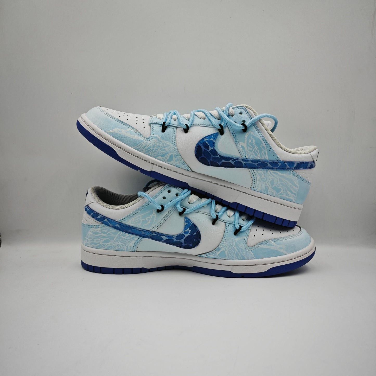 Custom Dunk Low 'Water Mirror'