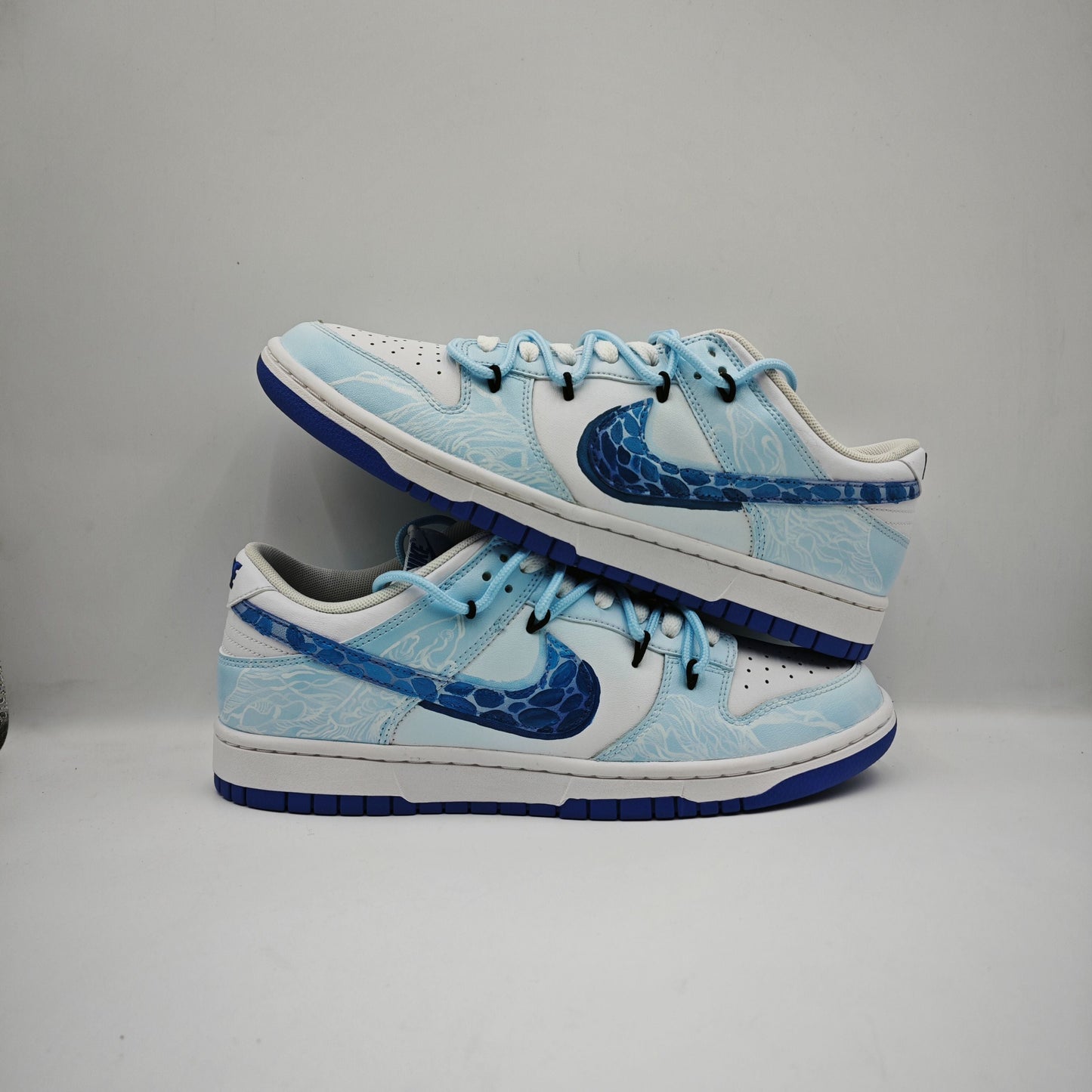 Custom Dunk Low 'Water Mirror'