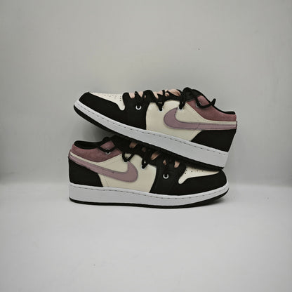 Custom Jordan 1 Low 'Black Pink Strawberry'