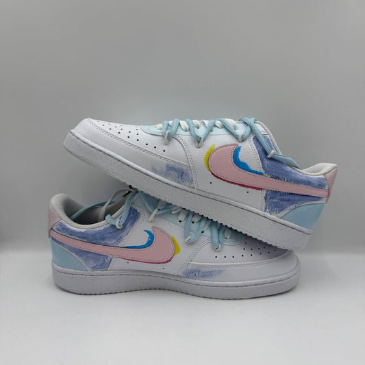 Custom Court Vision Low 'Rainbow Knight'