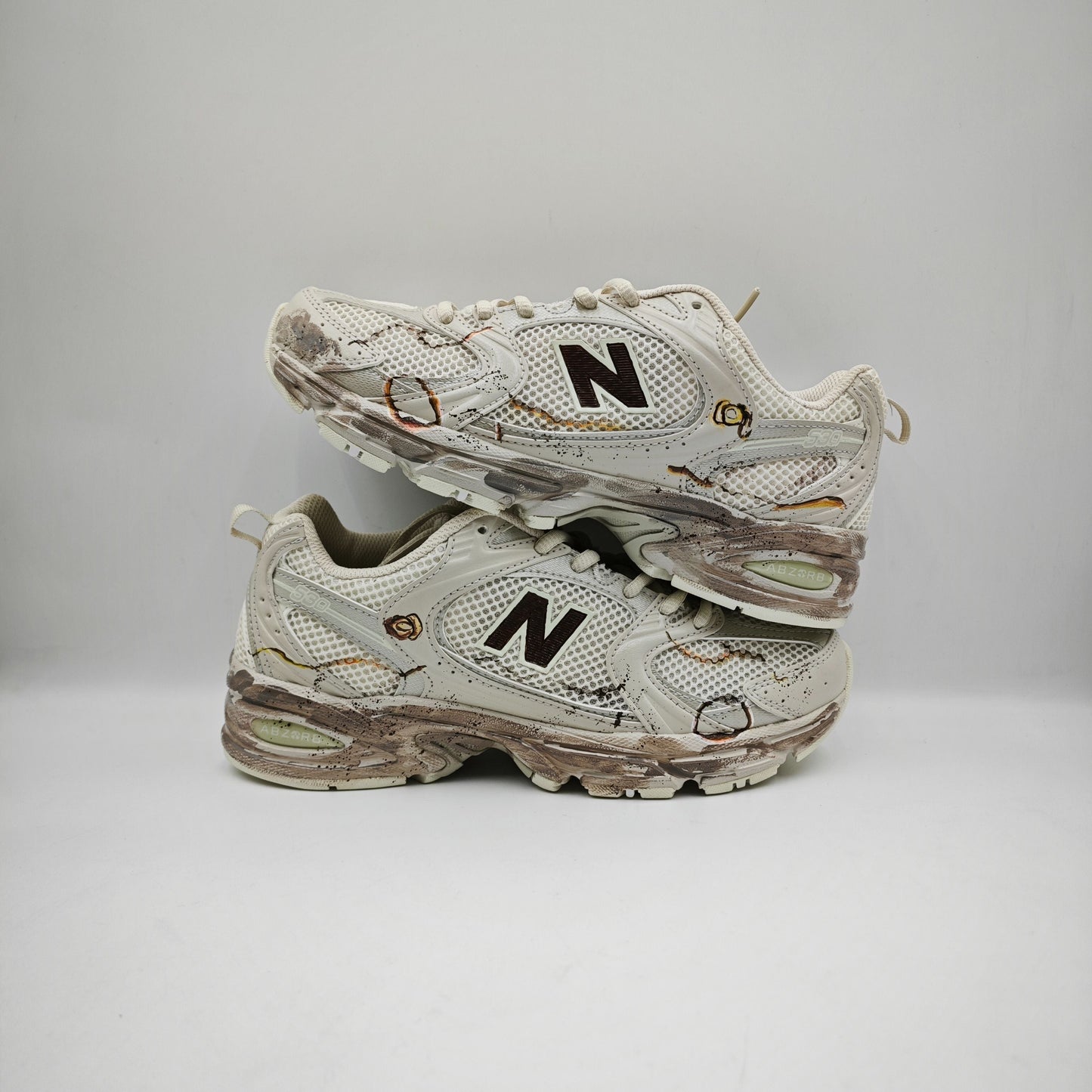 Custom New Balance 'Burning'