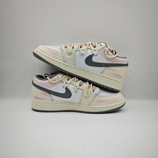 Custom Jordan 1 Low 'Pledge Rose'