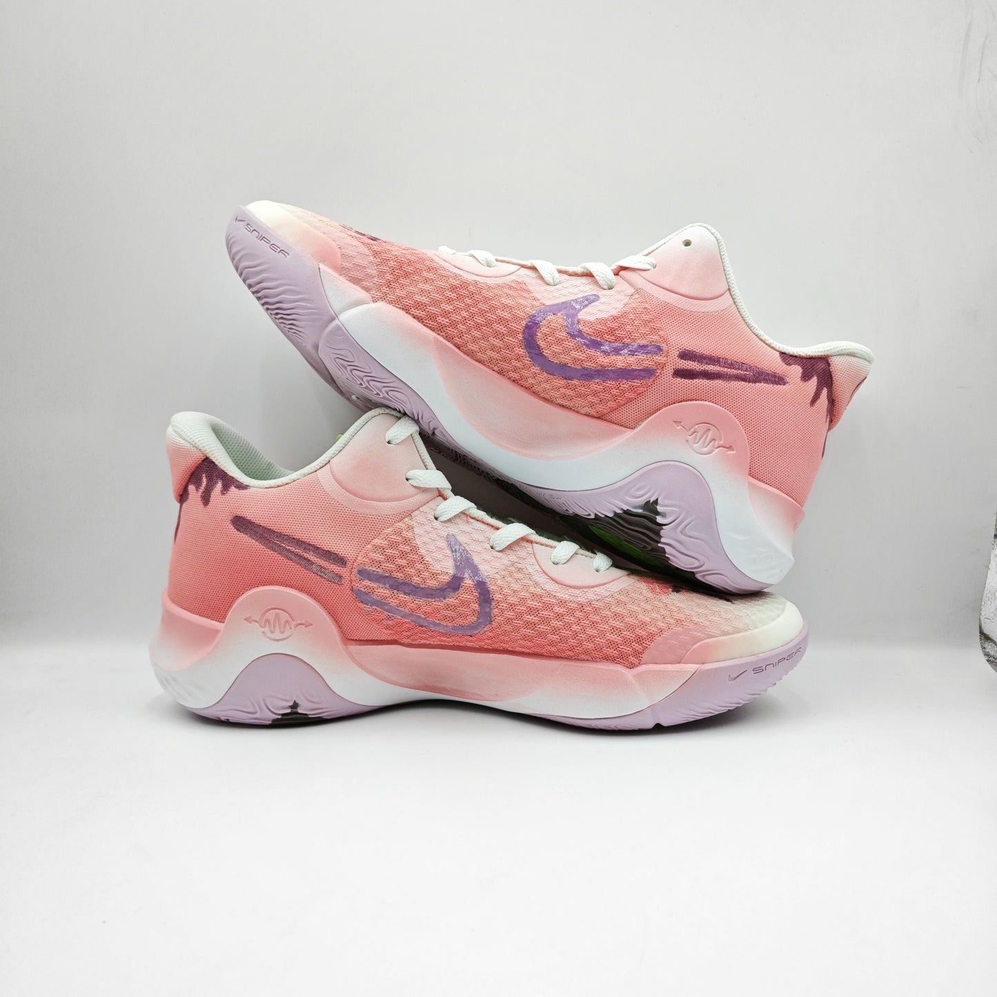 Custom KD Trey 5 'Pink Ocean'