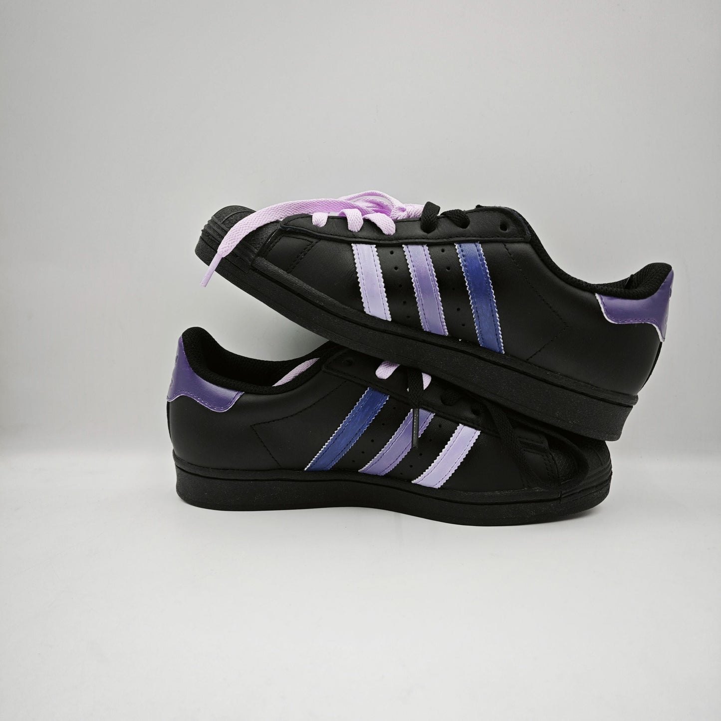 Custom Adidas Superstar 'Grape American'
