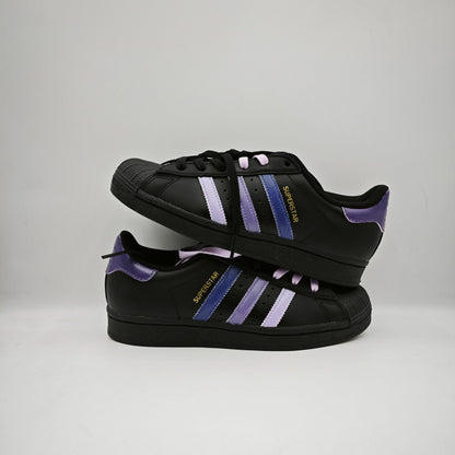 Custom Adidas Superstar 'Grape American'