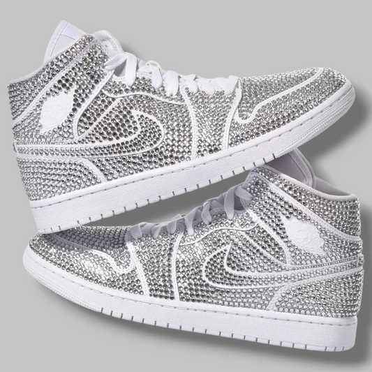 Custom Air Jordan 1 'Luxury Crystal'